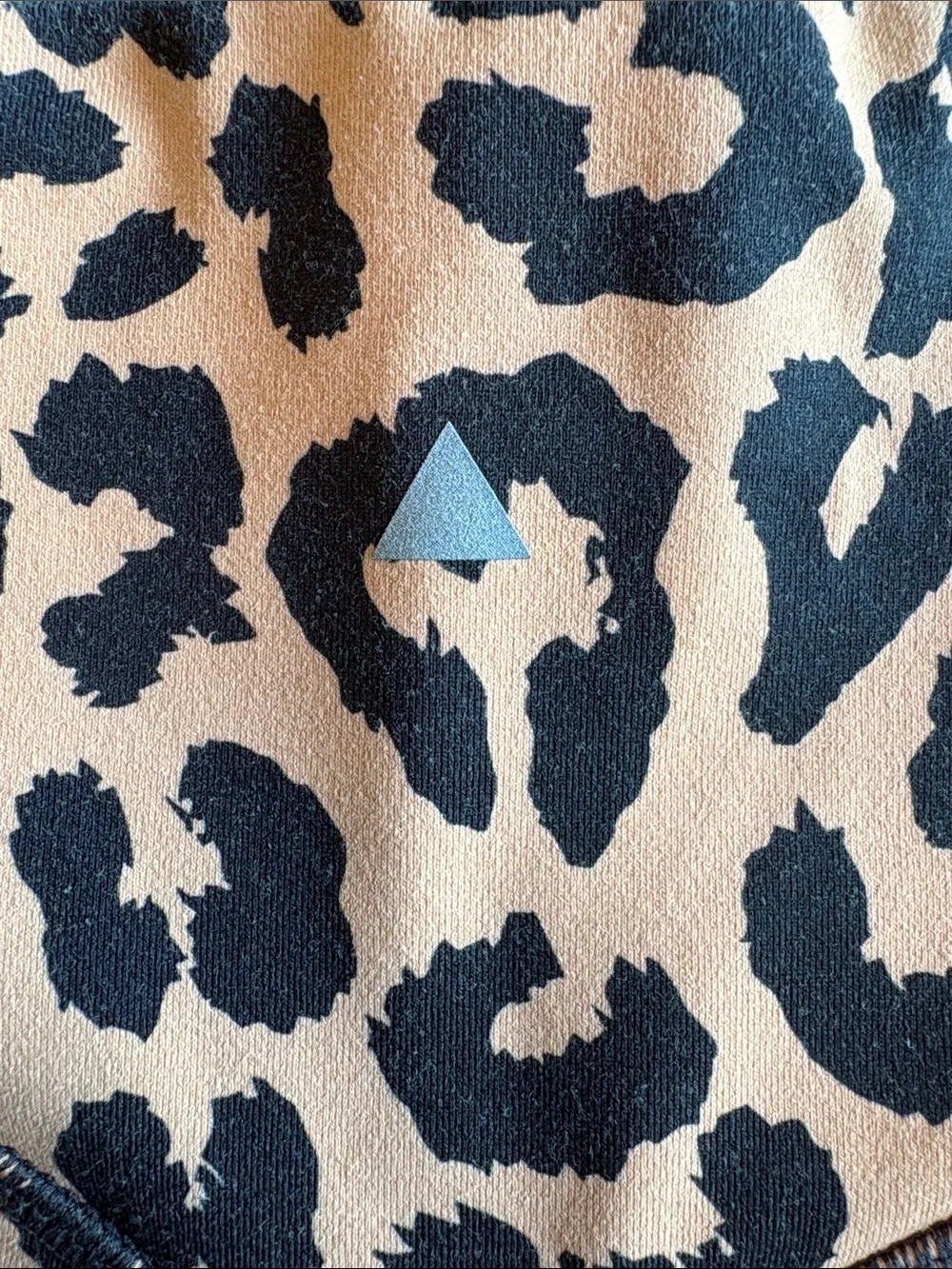 High-Rise Leopard Print Bike Shorts - Picture 4 of 4
